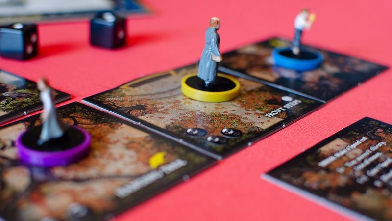 Before you even enter the house, you feel the malicious presence of no fewer than three spirits, bound to this tile.